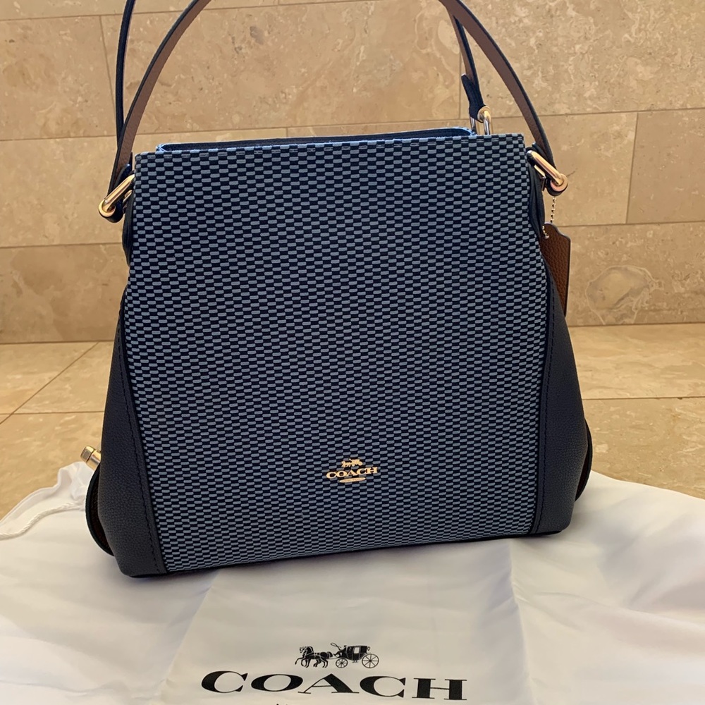 NWT Beautiful Blue Coach Bag